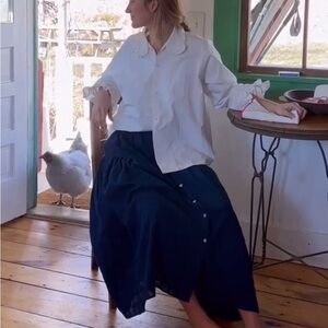 Rudy Jude Janey Wool Skirt Indigo
